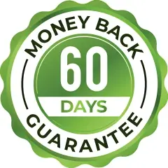 GlucoTonic 60-day money-back guarantee badge